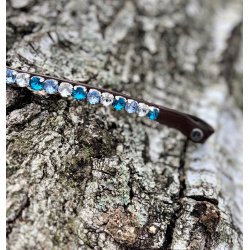 PRoof Wave pandeb�nd Aqua Krystaller- brun