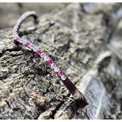 PRoof Wave pandeb�nd Rosegarden Krystaller - brun