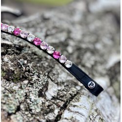 PRoof Wave pandeb�nd Rosegarden Krystaller - sort
