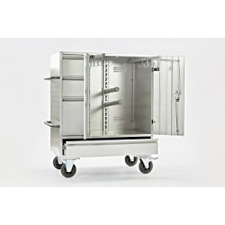 Alfako Midi sadelskab med sm lufthjul