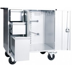 Alfako Midi Eco sadelskab med store lufthjul hjul