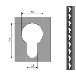 N�glehulsskinner 1,5m